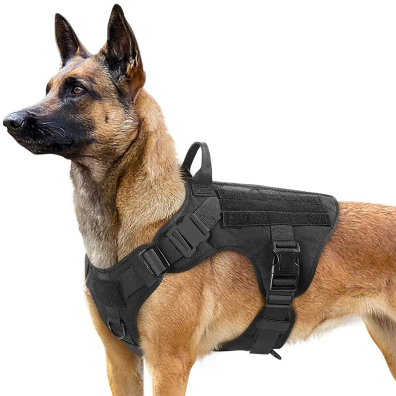 Coleira Estilo Tática Militar para Cães