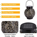 Luminária Americana Folhagem - Carregamento Luz Solar