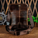 Vintage Original Leather Messenger Bag 