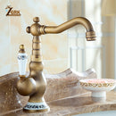 Torneira Importada ZGRK Latão Bronze Antigo