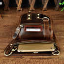Vintage Original Leather Messenger Bag 