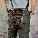 Vintage Original Leather Messenger Bag 