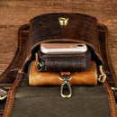 Vintage Original Leather Messenger Bag 