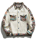 JAQUETA STREETWEAR FOLK CUSTOM VINTAGE