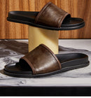 Chinelo de Couro Luxo Genuíno / Lançamento 2023