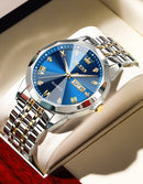 Olevs Wristwatch - Stainless Steel - Luxury Replica 