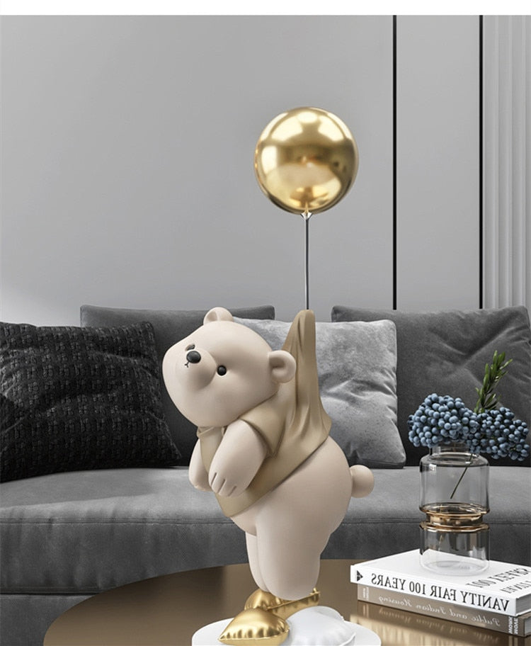 Super Decoração Balão Urso Luxury