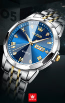 Olevs Wristwatch - Stainless Steel - Luxury Replica 