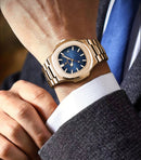 Relógio de Pulso Poedagar Quartzo Inoxidável - Réplica de Luxo