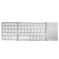 MINI TECLADO UNIVERSAL - TOUCHPAD - DOBLÁVEL - PORTÁTIL - BLUETOOTH - AMERICANO IMPORTADO