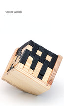 Quebra-Cabeça Cubo Mágico de Madeira 3D