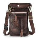 Vintage Original Leather Messenger Bag 