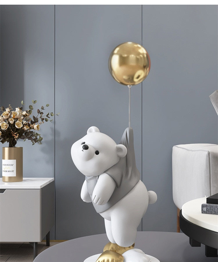 Super Decoração Balão Urso Luxury