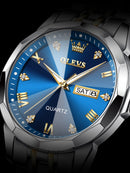 Olevs Wristwatch - Stainless Steel - Luxury Replica 