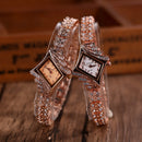 Relógio e Pulseira de Cristal