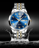 Olevs Wristwatch - Stainless Steel - Luxury Replica 